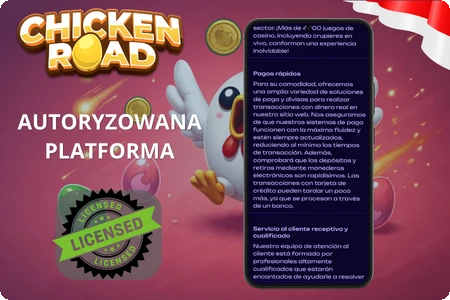 Licencjonowana platforma Chicken Road