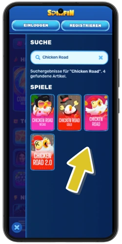 Chicken Road iOS – Spiel aus der Casino-App auf dem iPhone starten
