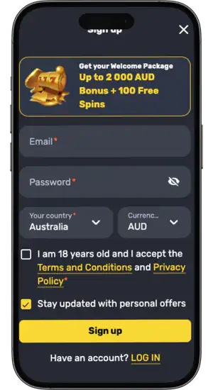 Chicken Road Create and verify your account